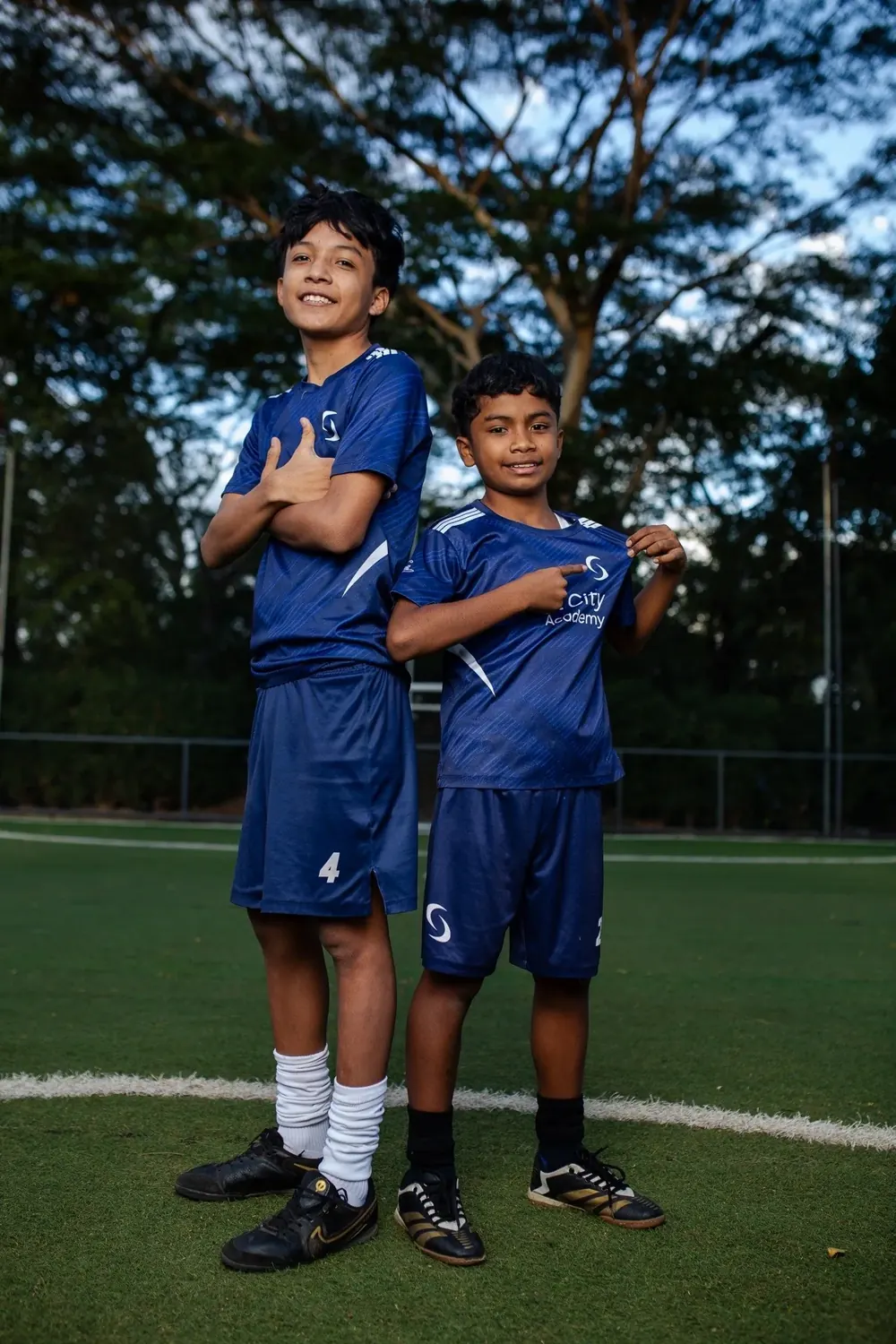 Equipo de la academia de fútbol de Sport City Club